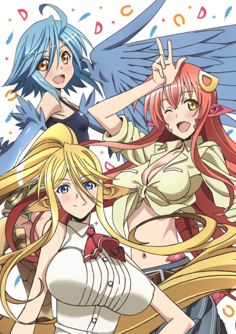 Monster Musume Everyday Life With Monster Girls: Hobo Mainichi Oo! Namappoi Douga cover art
