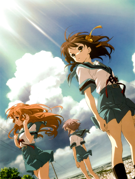 The Melancholy of Haruhi Suzumiya (2009) cover art