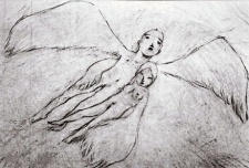 A Feather Stare at the Dark cover art