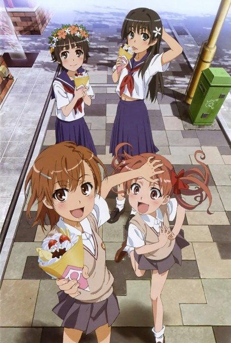 Toaru Kagaku no Railgun: Misaka-san wa Ima Chuumoku no Mato Desukara cover art